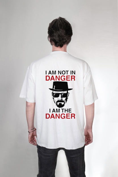 Breaking bad baskılı oversize tişört