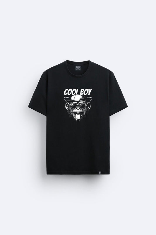 Cool boy baskılı regular tişört