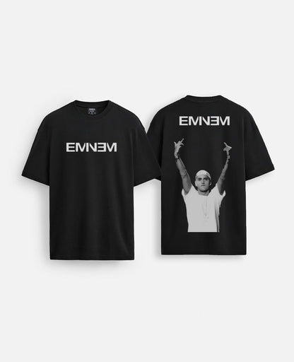 Eminem baskılı oversize tişört