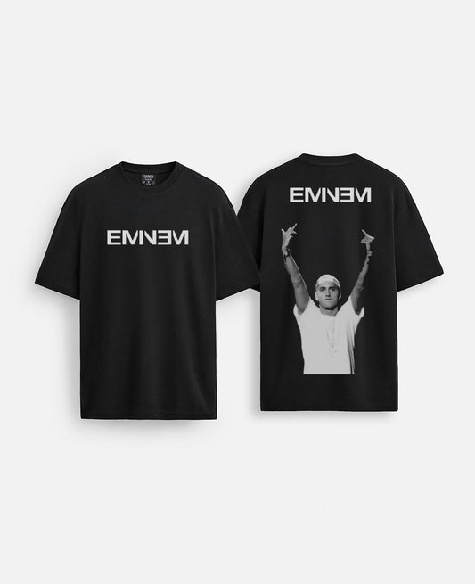 Eminem baskılı oversize tişört