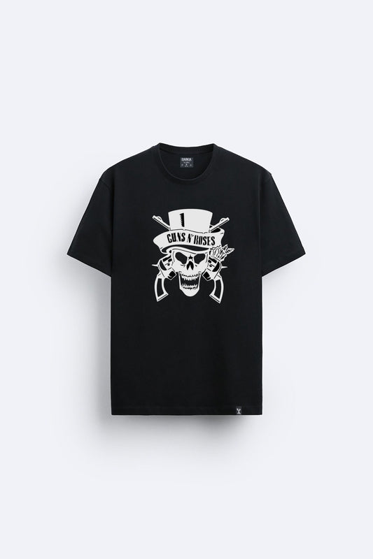 Guns N' Roses baskılı regular tişört