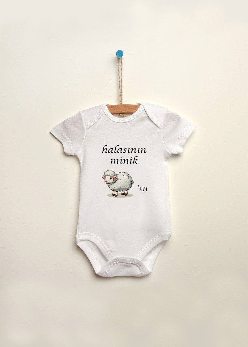 hala baskılı bebek zıbın