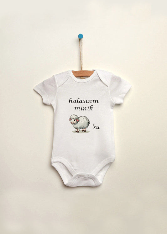 hala baskılı bebek zıbın