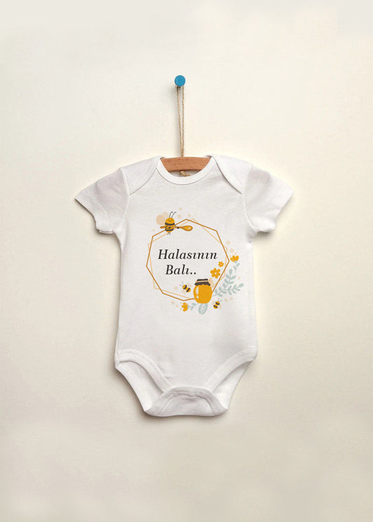 hala baskılı bebek zıbın