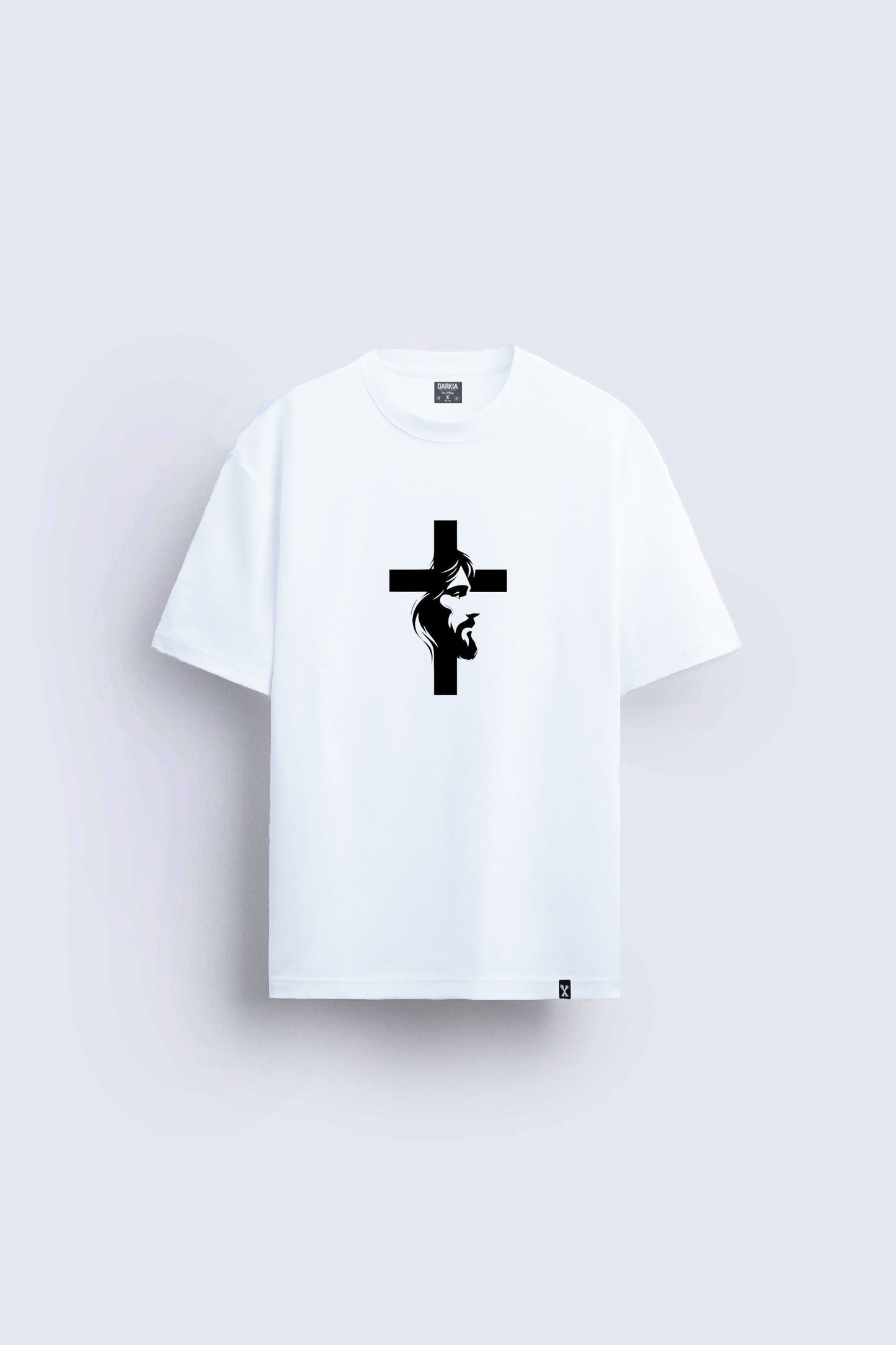 Hac işareti baskılı regular tişört