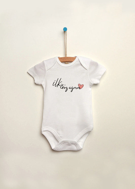 ilk göz ağrım baskılı bebek zıbın