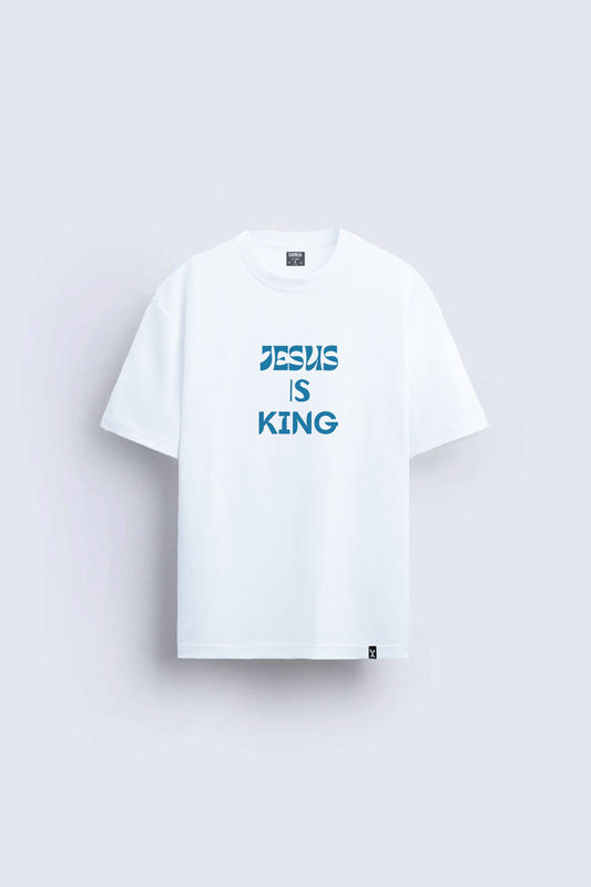 Jesus baskılı regular tişört