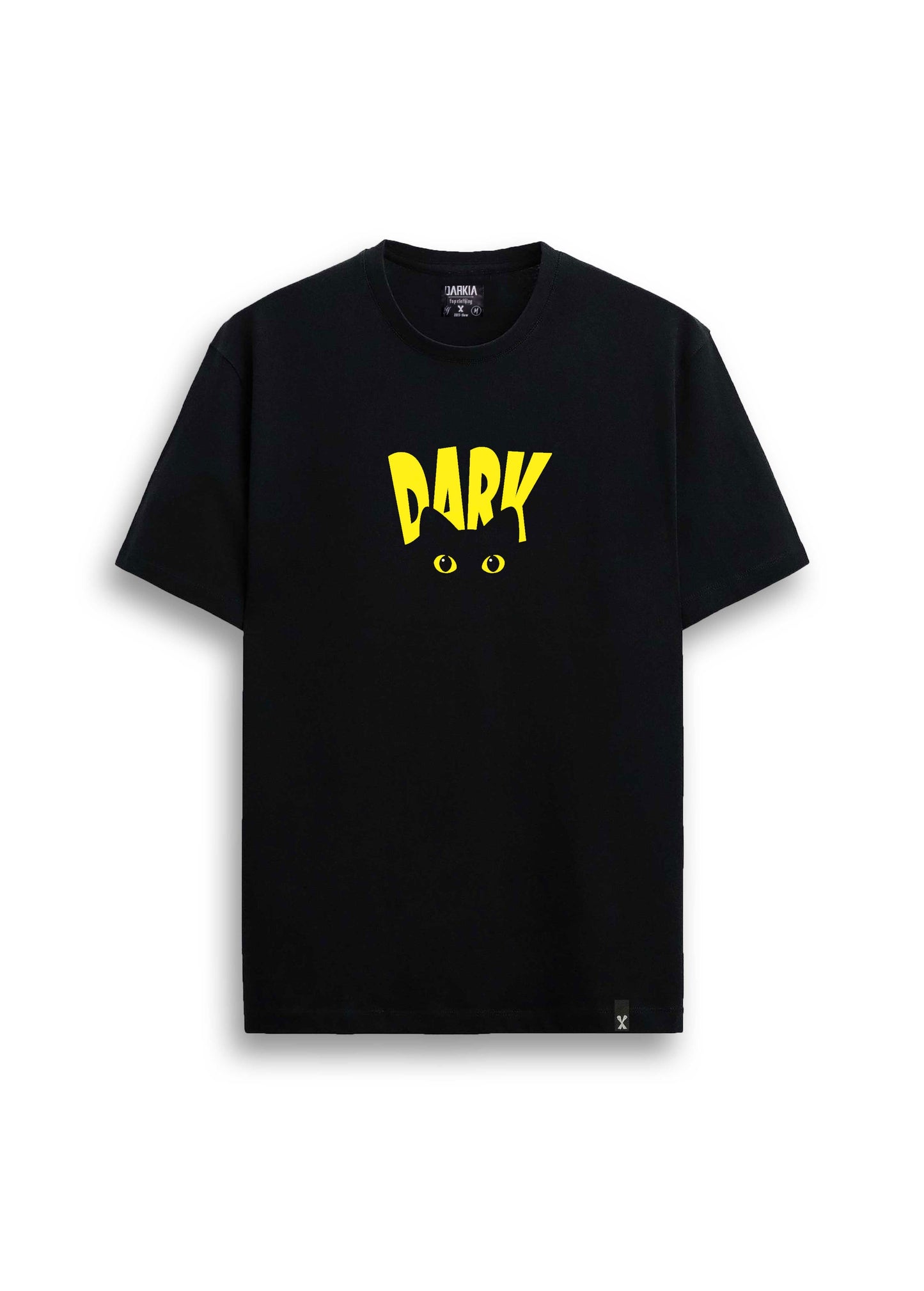 dark kedi baskılı regular tişört