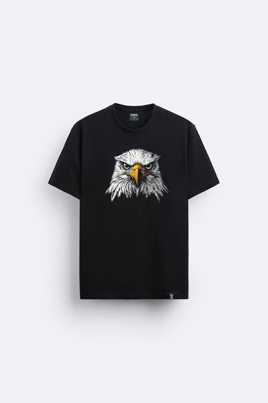 Kartal baskılı regular tişört