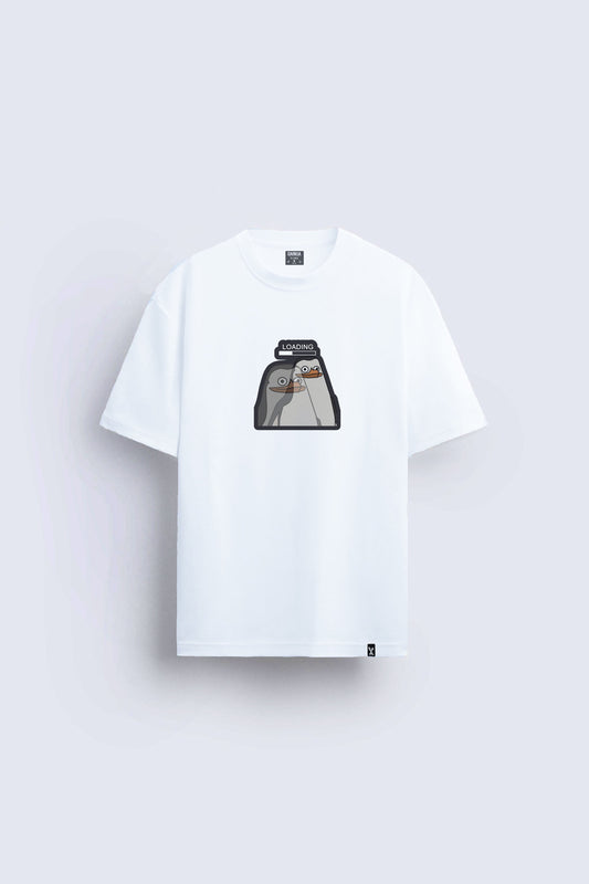 Loading baskılı regular tişört
