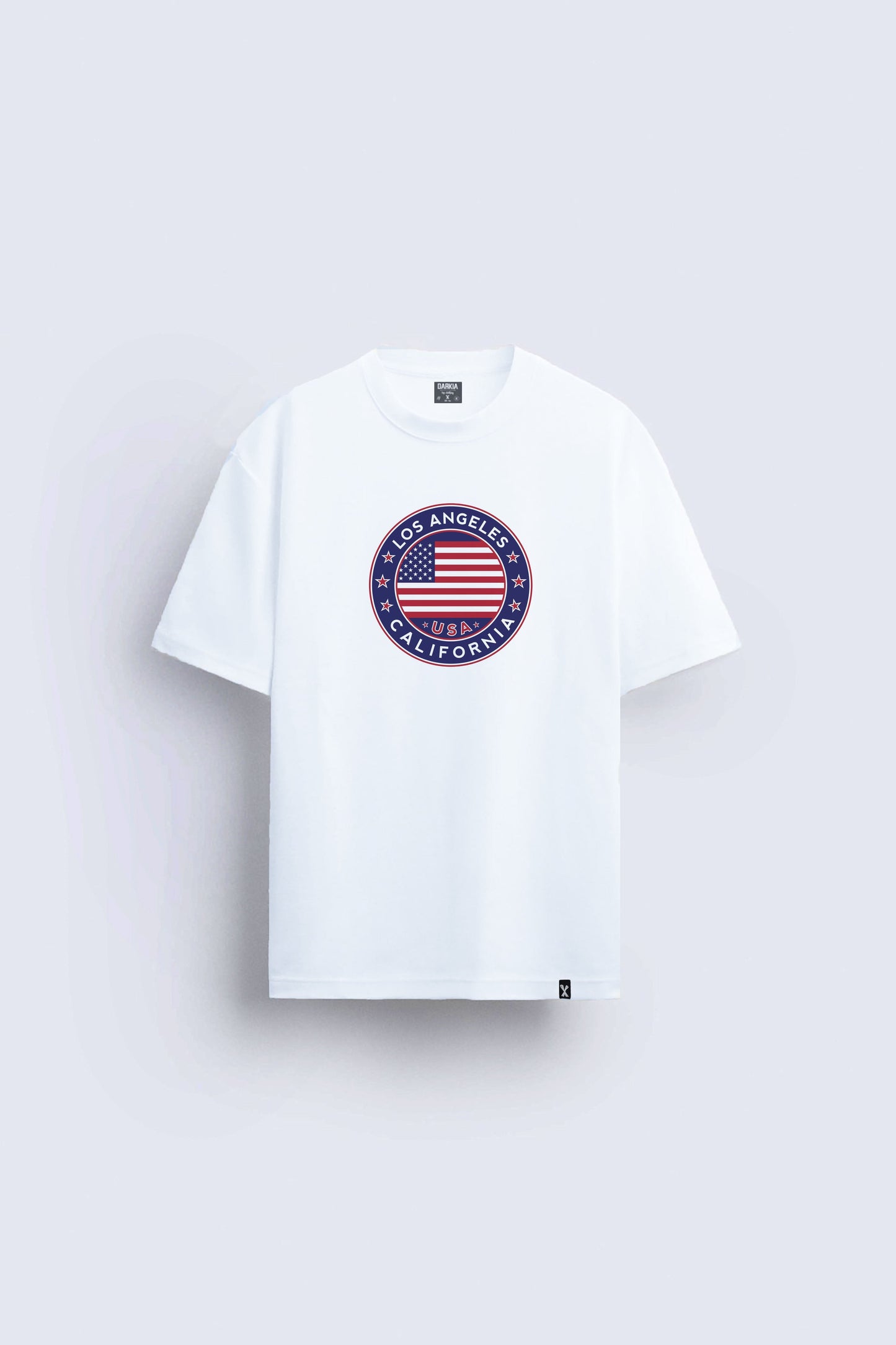 Los Angeles baskılı regular tişört