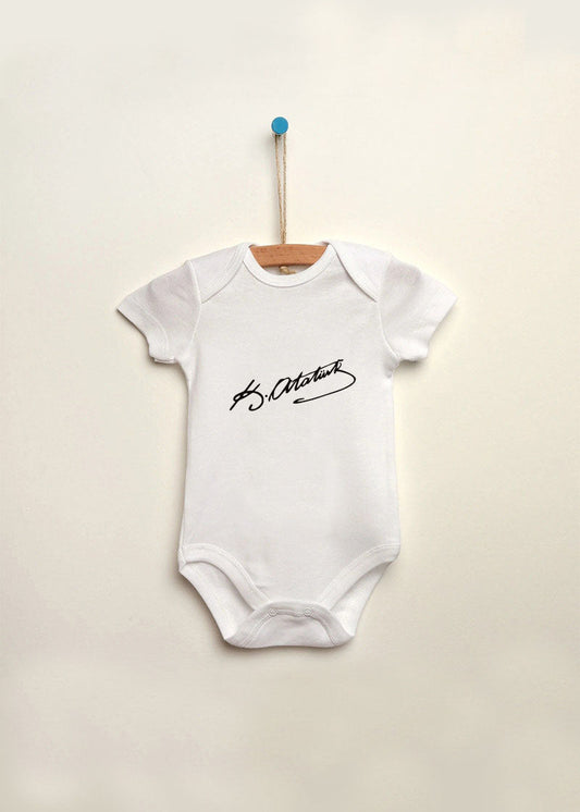 Atatürk baskılı bebek zıbın