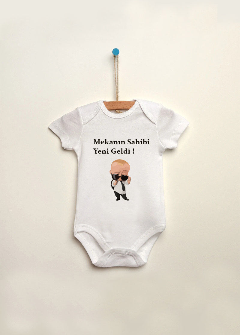 mekanın sahibi baskılı bebek zıbın