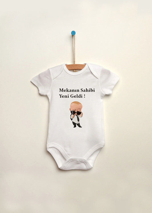 mekanın sahibi baskılı bebek zıbın