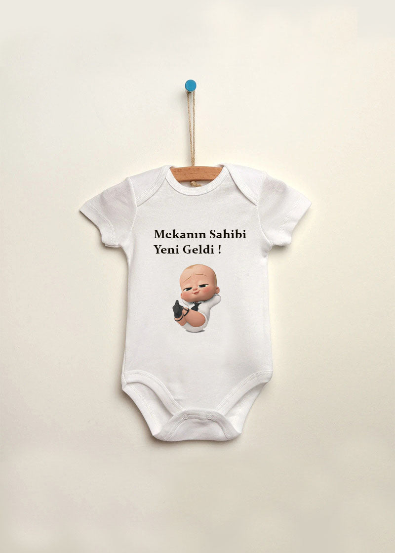 mekanın sahibi baskılı bebek zıbın