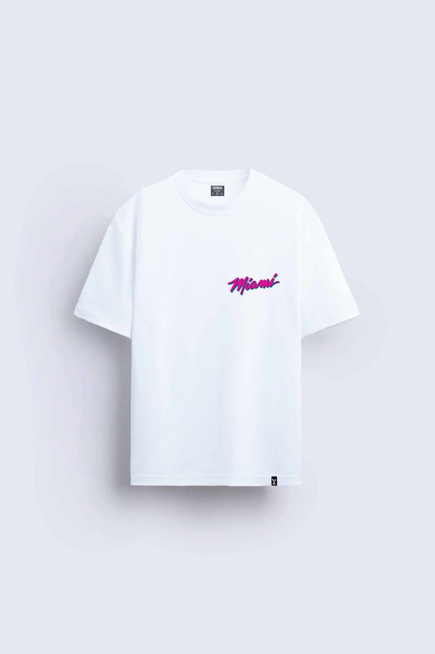 Miami baskılı regular tişört