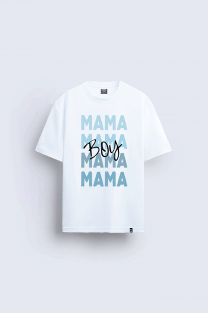 Anneler Günü Hediye Tişörtü – MOTHER MAMA MOM  Baskılı Oversize Tişört