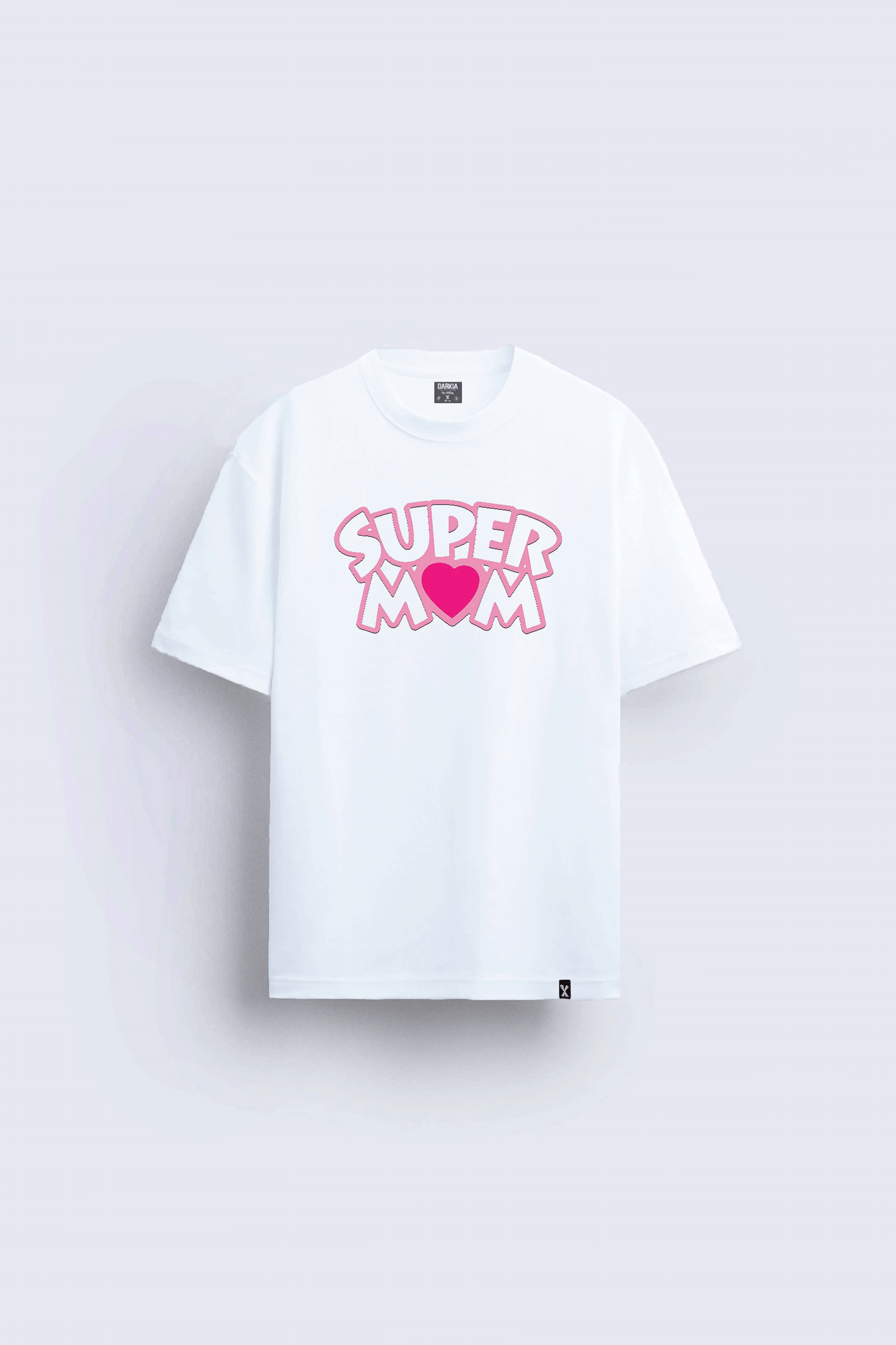 Anneler Günü Hediye Tişörtü – MOTHER MAMA MOM  Baskılı Oversize Tişört