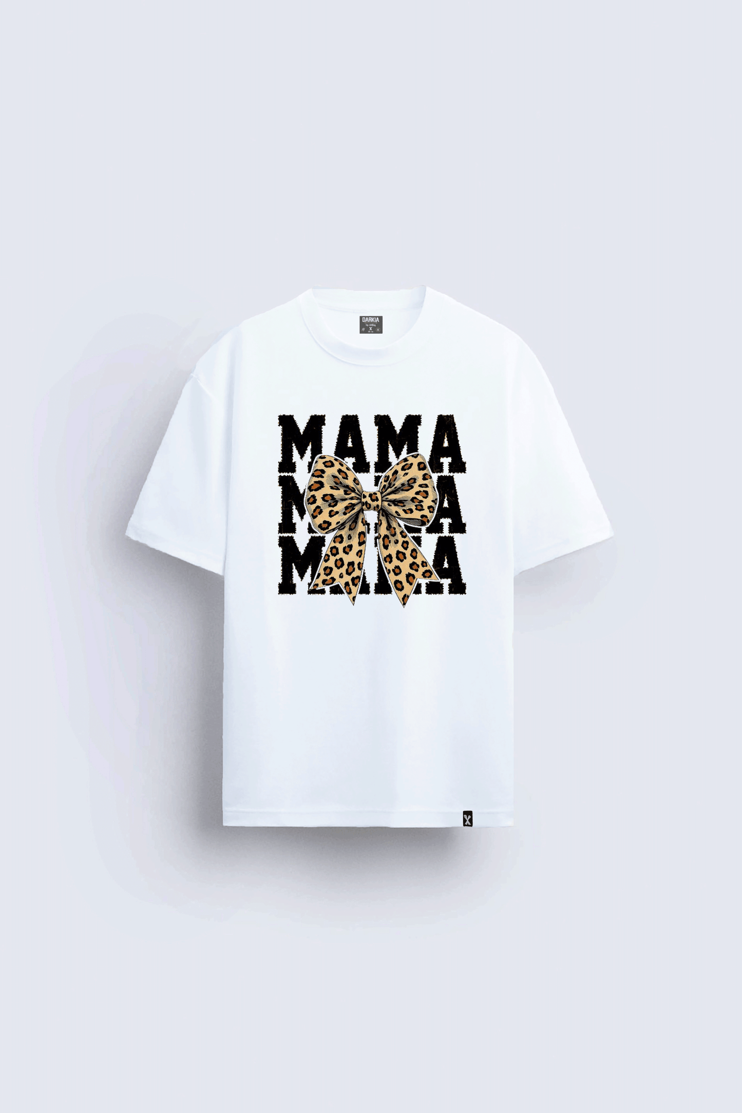 Anneler Günü Hediye Tişörtü – MOTHER MAMA MOM  Baskılı Oversize Tişört