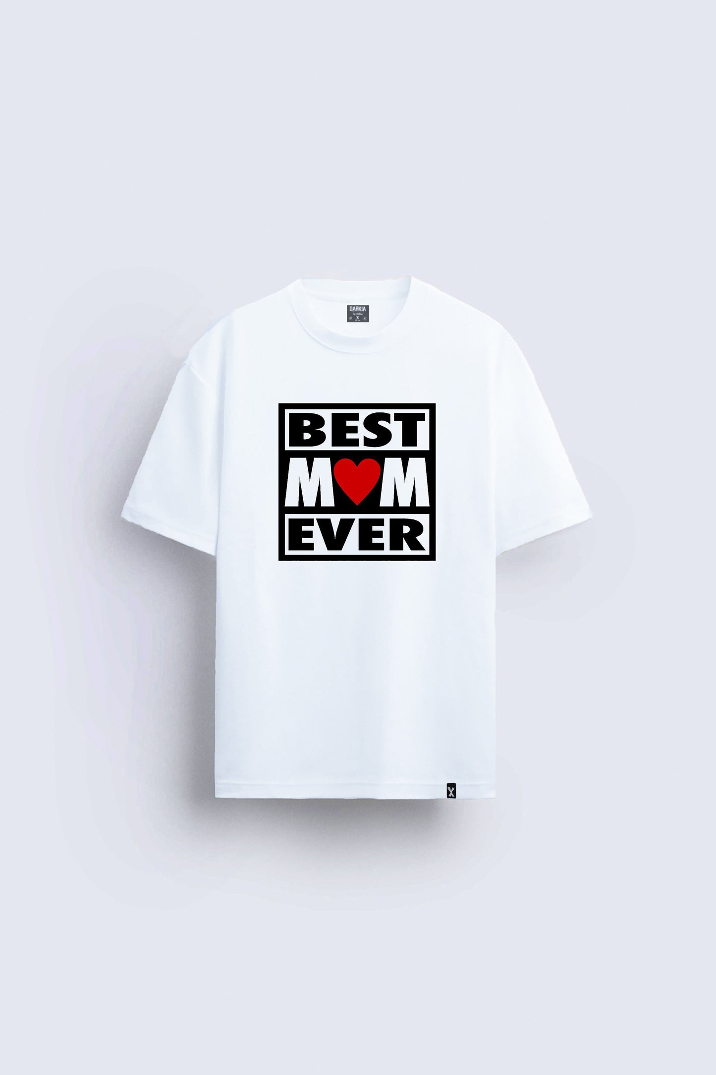 Anneler Günü Hediye Tişörtü – MOTHER MAMA MOM  Baskılı Oversize Tişört