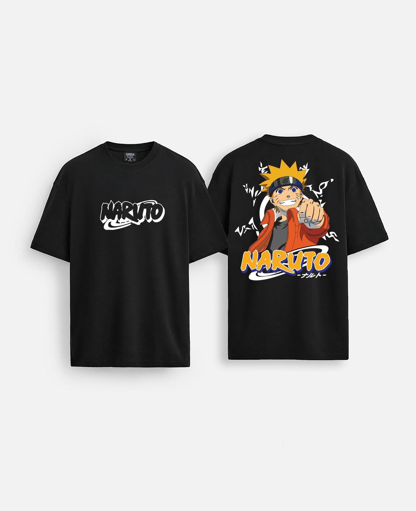Naruto baskılı oversize tişört