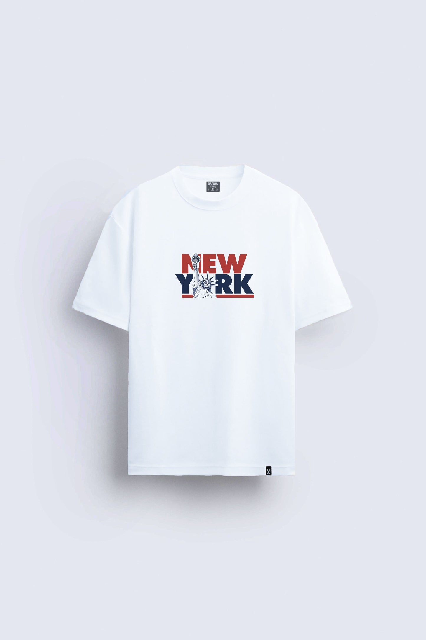 New York baskılı regular tişört