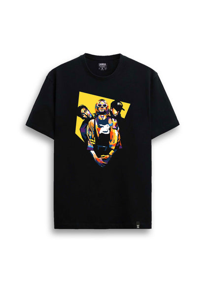 nirvana baskılı regular tişört