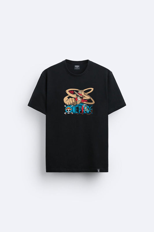 One piece baskılı regular tişört