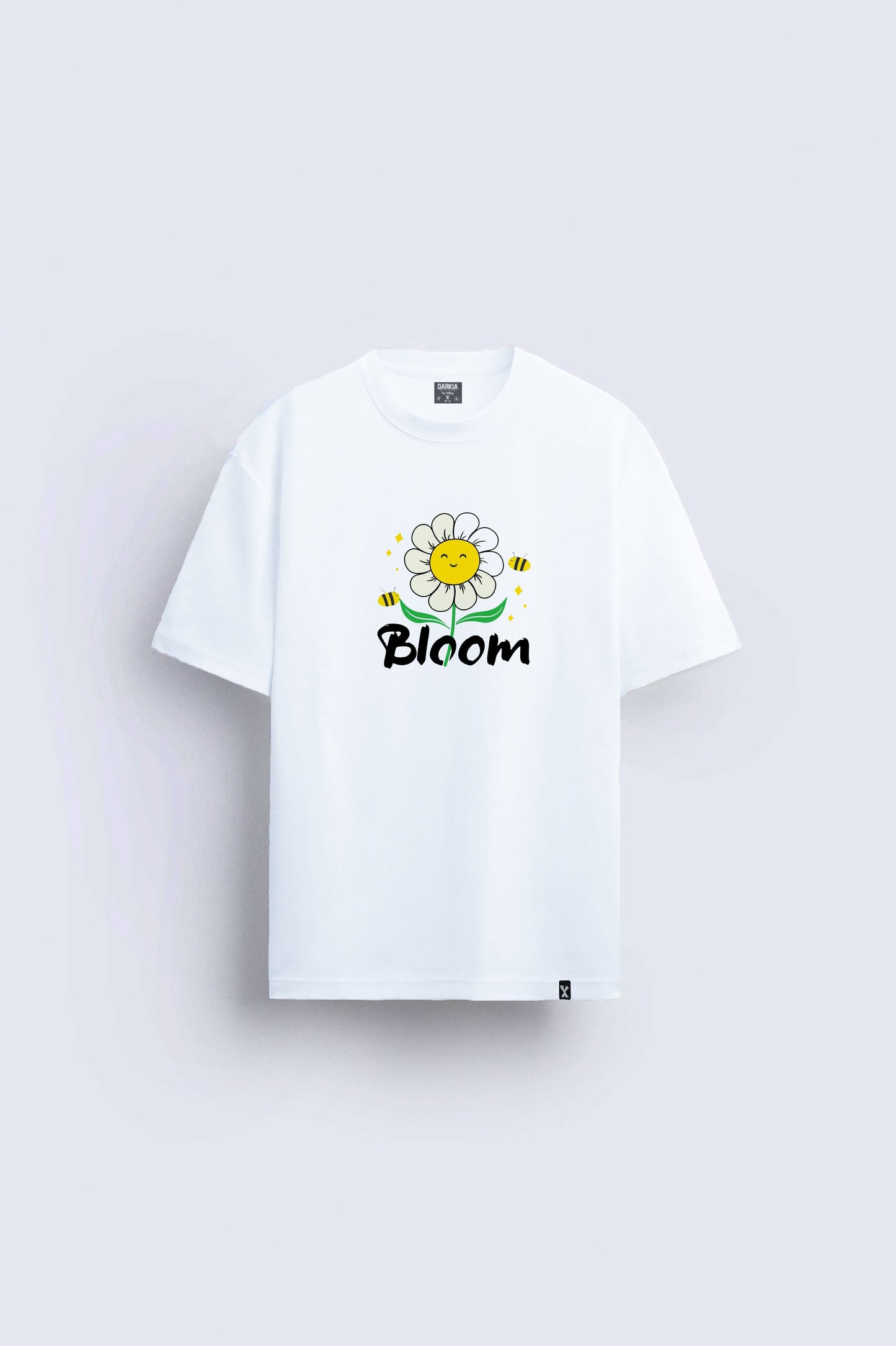 Bloom baskılı regular tişört