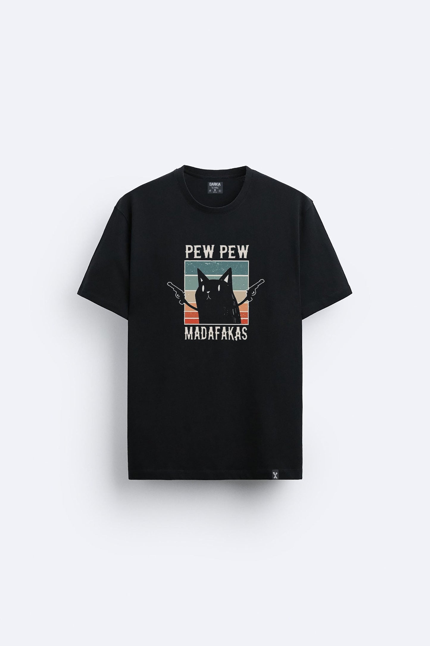 Minimal baskılı regular tişört