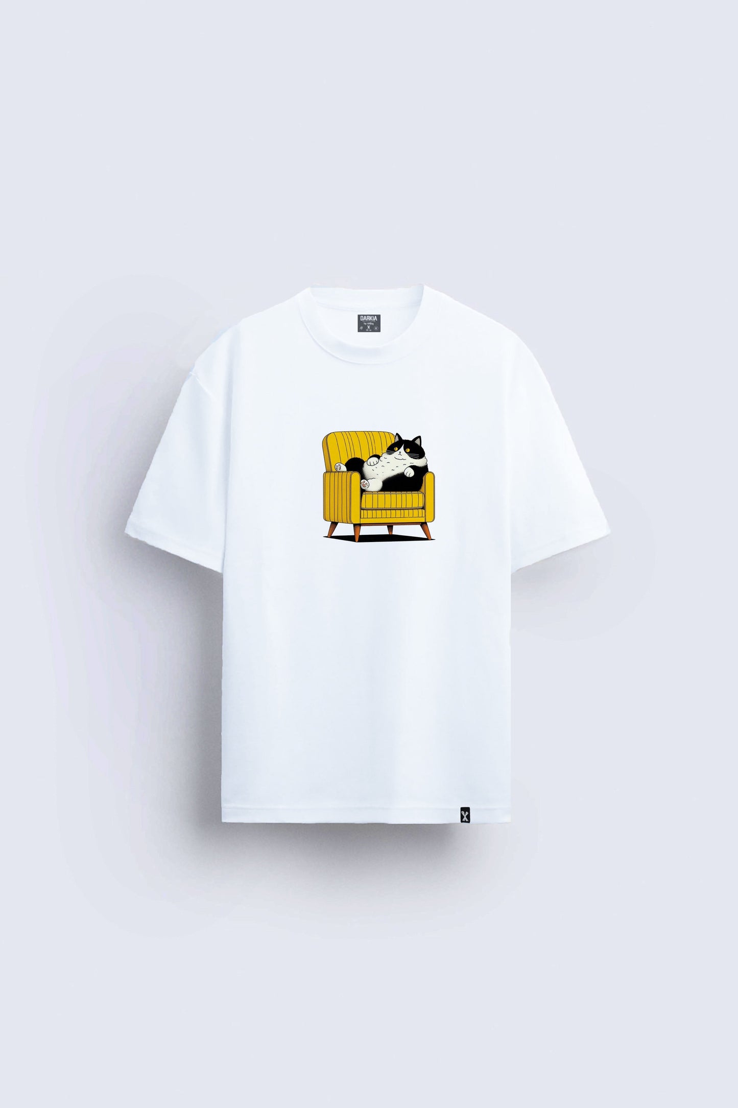 Minimal baskılı regular tişört