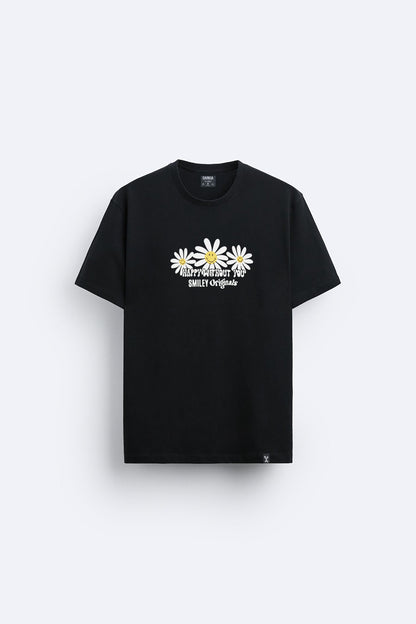 Minimal baskılı regular tişört