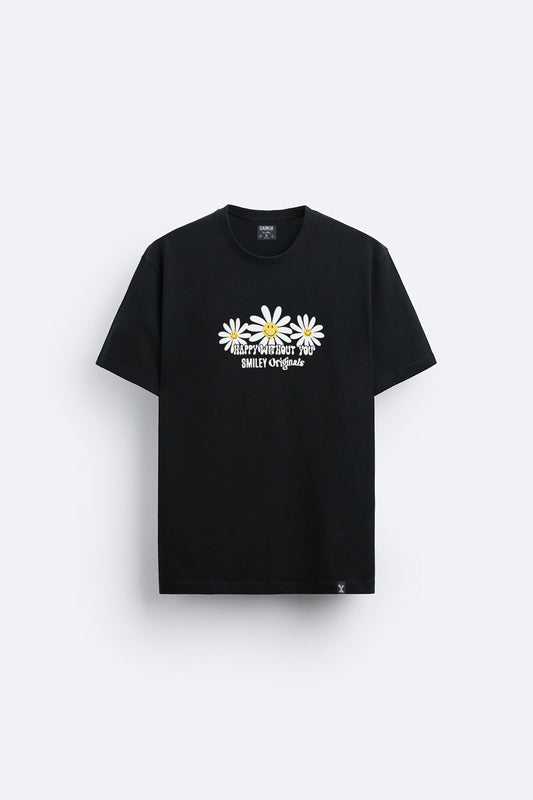 Minimal baskılı regular tişört