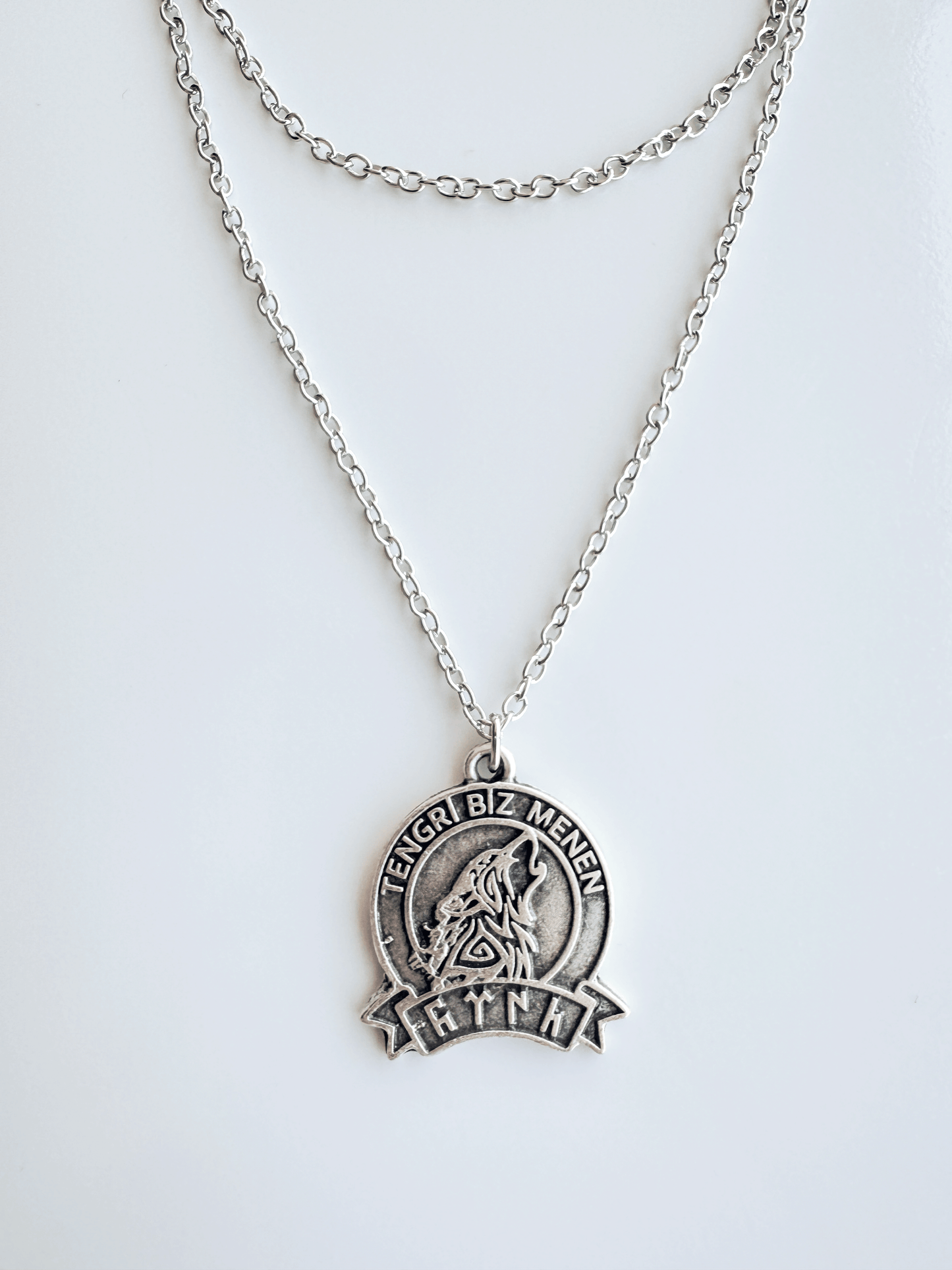 Türk Bozkurt Zincir Kolye