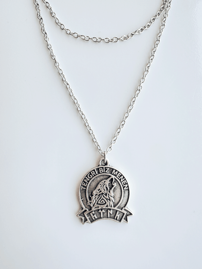 Türk Bozkurt Zincir Kolye