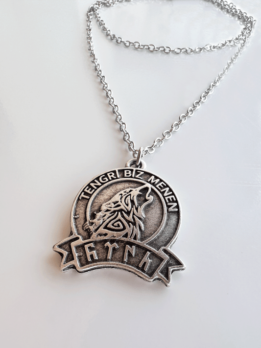 Türk Bozkurt Zincir Kolye