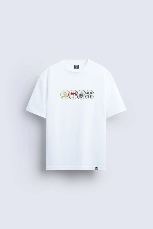 Minimal baskılı regular tişört