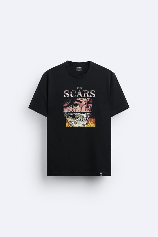 Minimal baskılı regular tişört