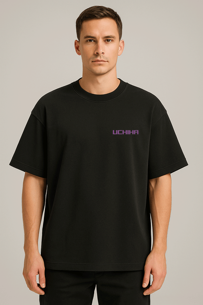 anime baskılı oversize tişört