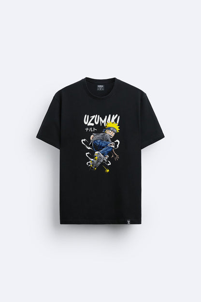 Anime baskılı regular tişört