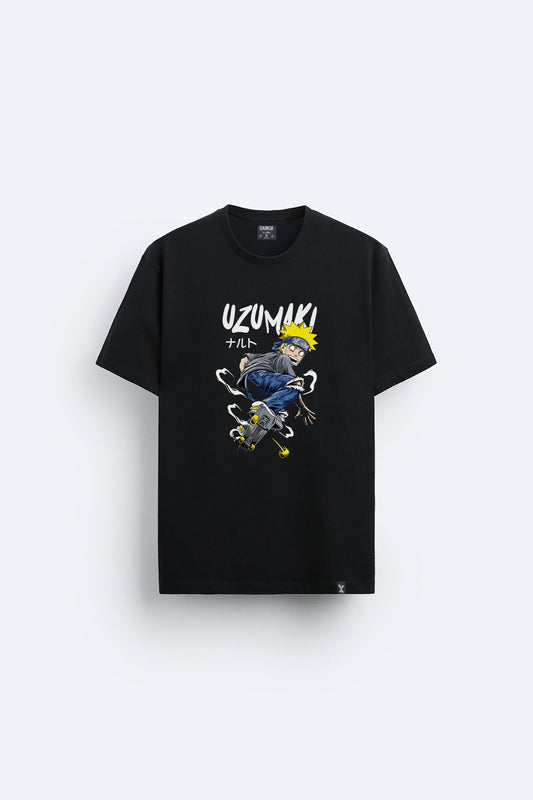 Anime baskılı regular tişört