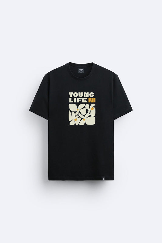 Minimal baskılı regular tişört